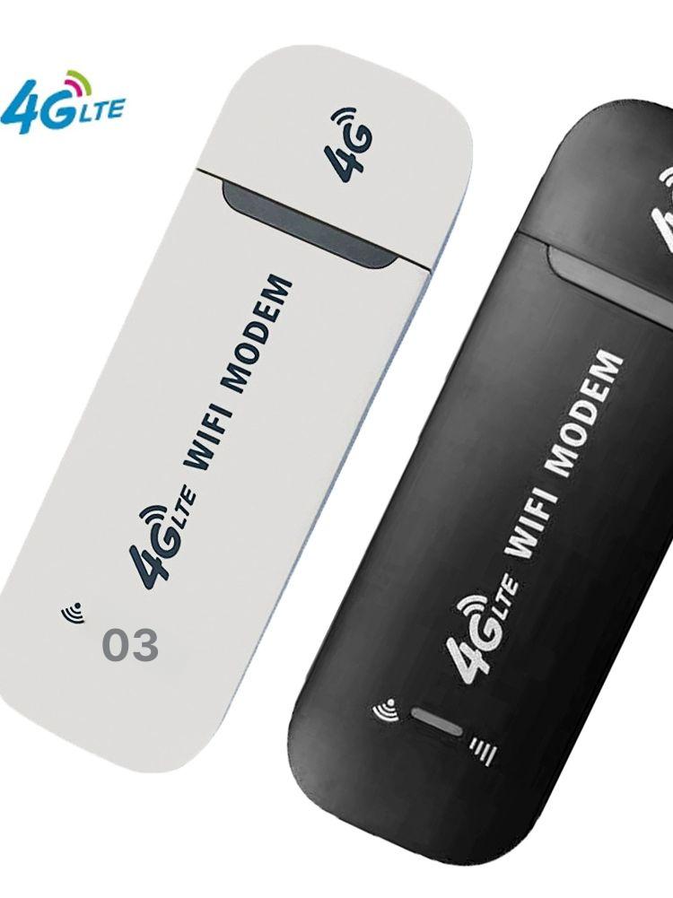 휴대용 와이파이 동글 포켓 USB 미니 모뎀 노트북용 화이트 - 상세 이미지 3