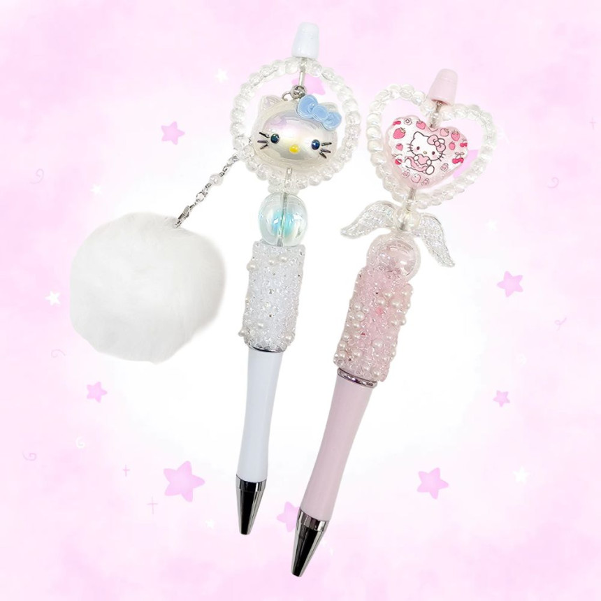 볼꾸 볼펜꾸미기 동대문 비즈볼펜 펜꾸 DIY 진주비즈펜
