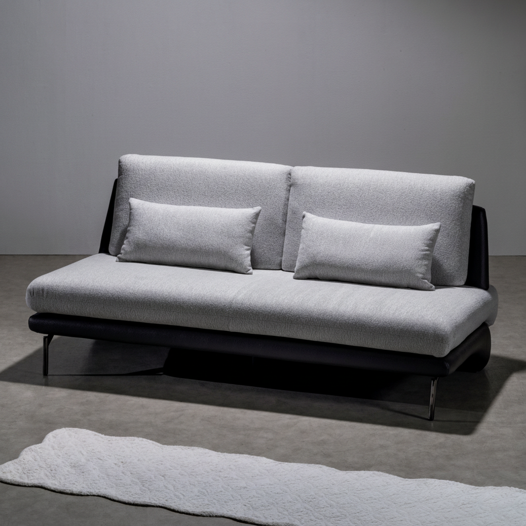 도무스 폴란드 레이븐 패브릭 국내주문제작 암리스 소파 라이트그레이, 2인용