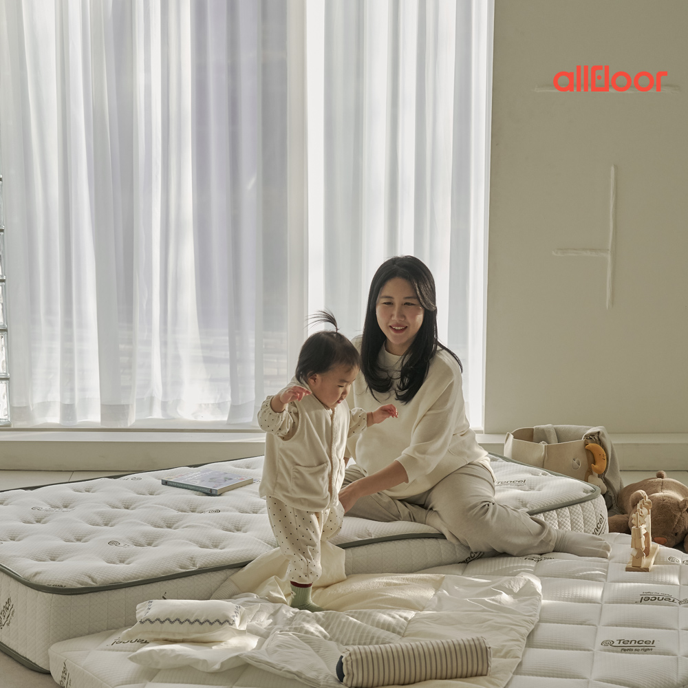 올플로어 영국산 천연 울 패딩 유아용 매트리스 GR-02 20cm, S(싱글) - 상세 이미지 5