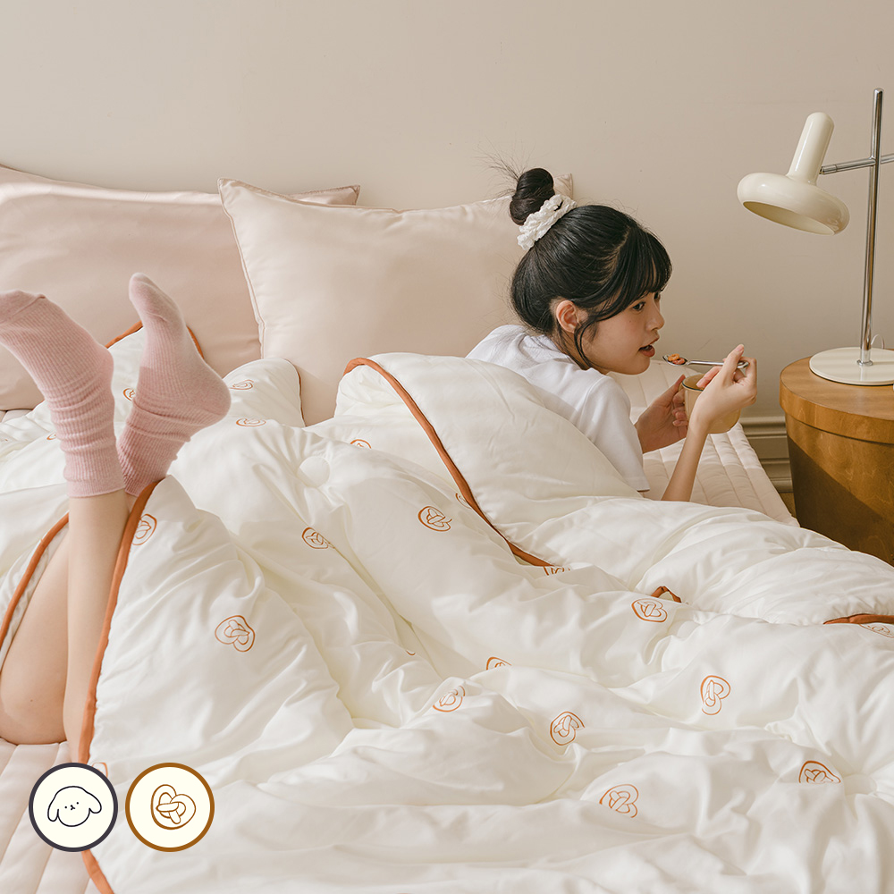 [네이버단독 신상특가] 바자르 폼포밍 소프트워싱 먼지없는 사계절 차렵이불 SS