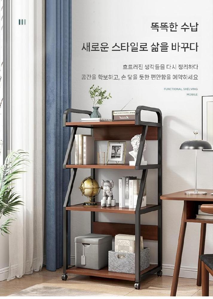 이동식 다이 프린터 바퀴달린 프린트 사무실 사이드 수납 데스크 바퀴 - 상세 이미지 2