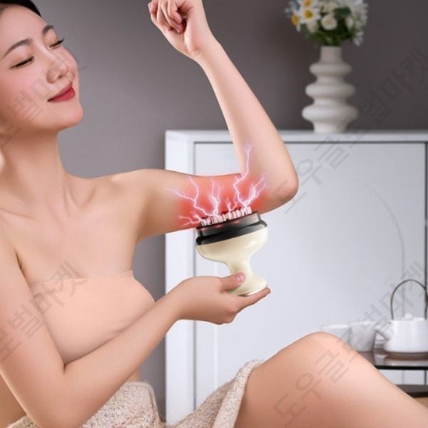 부유방빼기 전신 경락 마사지기 근육 이완 승모근 허리 - 상품 이미지