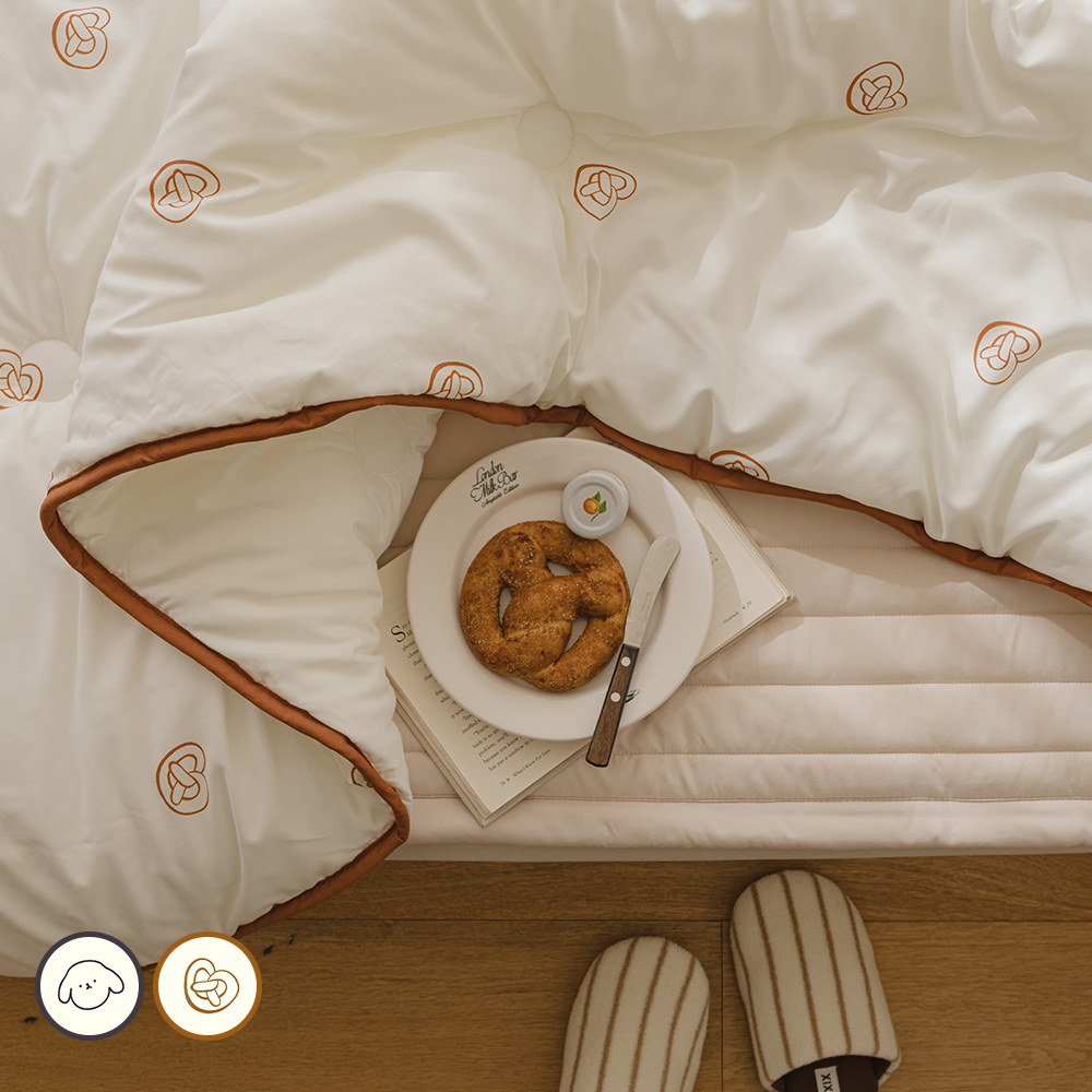 [네이버단독 신상특가] 바자르 폼포밍 소프트워싱 먼지없는 사계절 차렵이불 SS