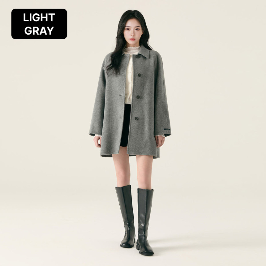 [온라인 단독 [N배송 로엠 올데이 벨티드 미디코트 RMJHF4VR22 사진 3