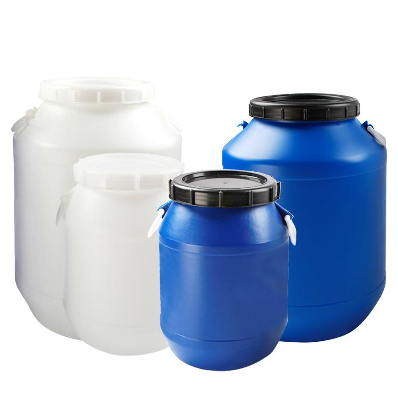 발효통 용기 젓갈통 PE 드럼통 물통 벌크통 대형 짬통 블루 원형 25L 1.4kg - 상품 이미지