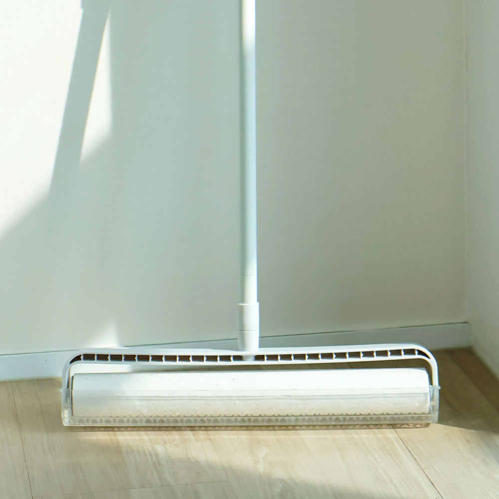 이지유 36cm 와이드 돌돌이 테이프클리너 3단 먼지제거기 밀대 사선컷팅 - 상세 이미지 5