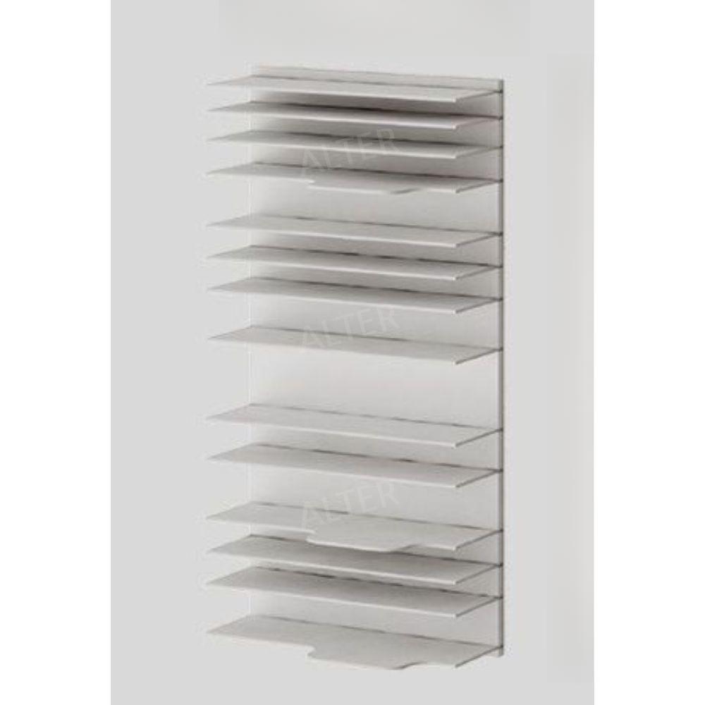 침실 책장 미드센츄리 페이퍼백월시스템 벽걸이 인테리어 벽 화이트 30x60cm(8kg) - 상품 이미지