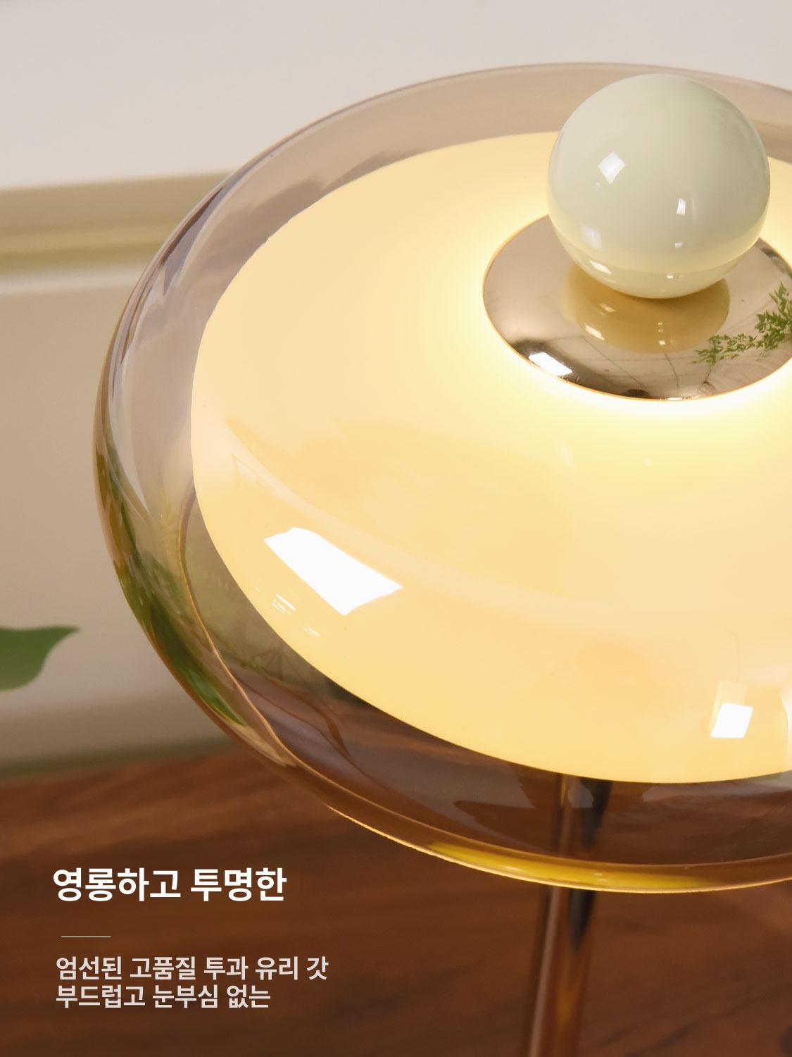 무드등 침실조명 집들이 선물 충전식 거실 조명 북유럽 사쿠라핑크 플러그인 버튼 - 상세 이미지 3