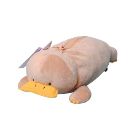 중국oem 너구리필통 동물 너구리 오리 연형 필통 봉제 파우치 케이스