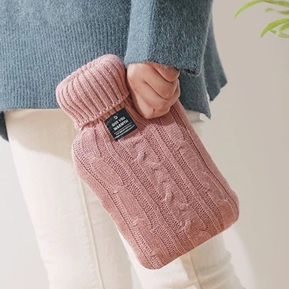 북유럽 감성 파스텔 보온 물주머니 겨울 캠핑 사무실 찜질팩 이미지 7