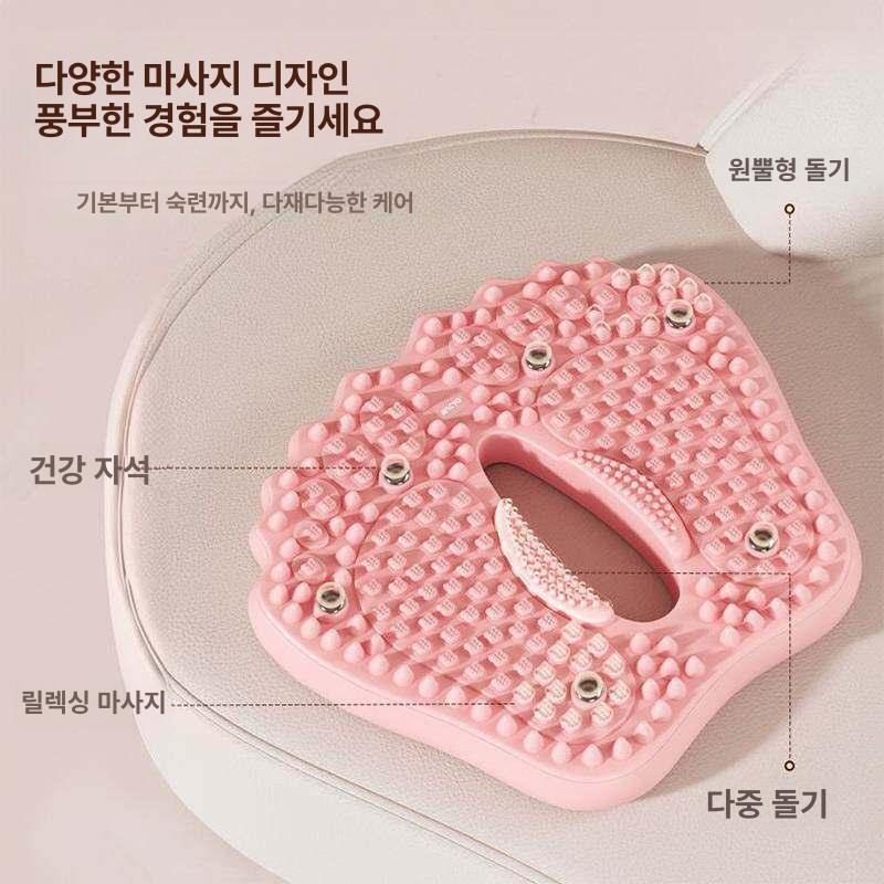 가정용 발지압 스텝퍼 스템퍼 밸런스 에어 유산소 피치핑크 - 상세 이미지 2