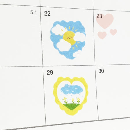 100개입 디자인스티커 다꾸용품 다꾸템