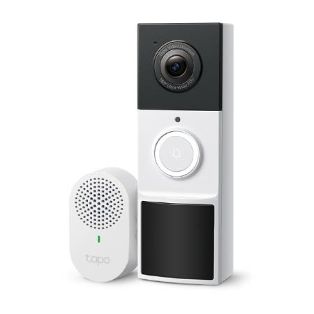 티피링크 현관 카메라 스마트 도어벨 300만화소 CCTV 무선 배터리 충전 인터폰 초인종 Tapo D210