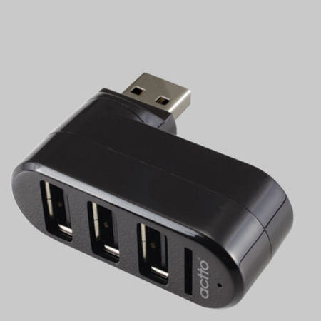 (Actto) CRH-08 리더기 블랙 (개봉미사용중고)