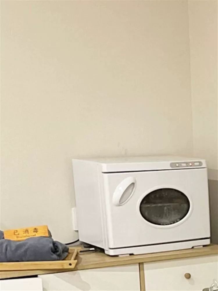 업소용 타월 온장고 타올 모텔 수건 네일샵 마사지 네일 25L 고급형 자외선 포함 화이트 공식 표준 구성 - 상세 이미지 5