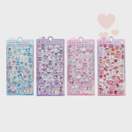 디스톤유니버스 3D 입체감있는 폰꾸스티커 핸드폰꾸미기 스티커팩