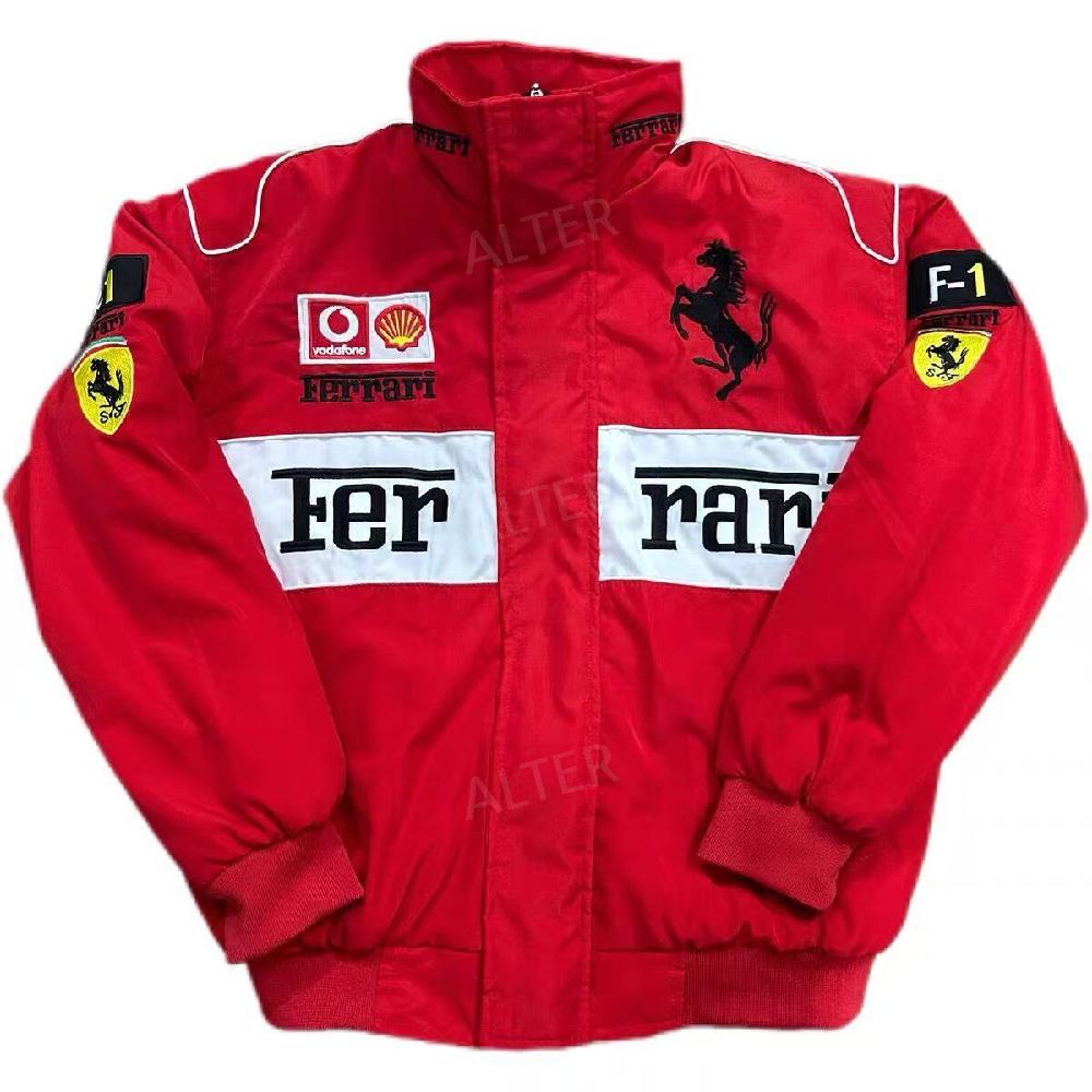F1 바람막이 가을 집업 점퍼 긴팔 레이싱 자켓 후드 바이크 공작 블루 M - 상세 이미지 2
