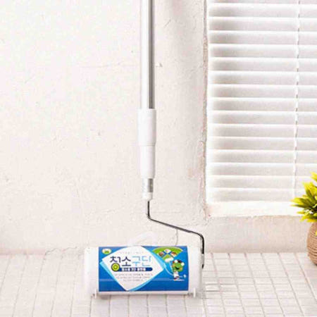 더굿샵협력사 뉴몰 롱핸들 청소롤러 3단분리 고양이털청소 강아지털제거 롱테이프클리너