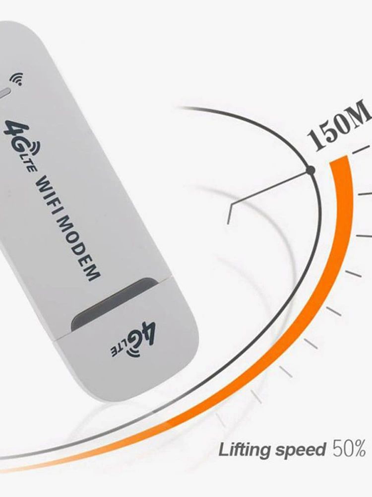 휴대용 와이파이 동글 포켓 USB 미니 모뎀 노트북용 화이트 - 상세 이미지 4