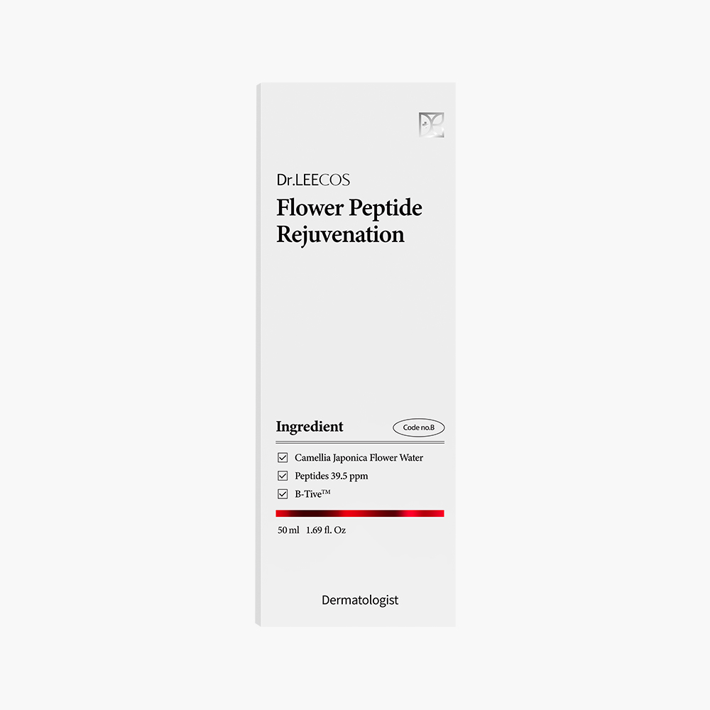 닥터리코스 플라워 펩타이드 리쥬버네이션 주름 미백 개선 이중 기능성 탄력 앰플 50ml - 상세 이미지 2