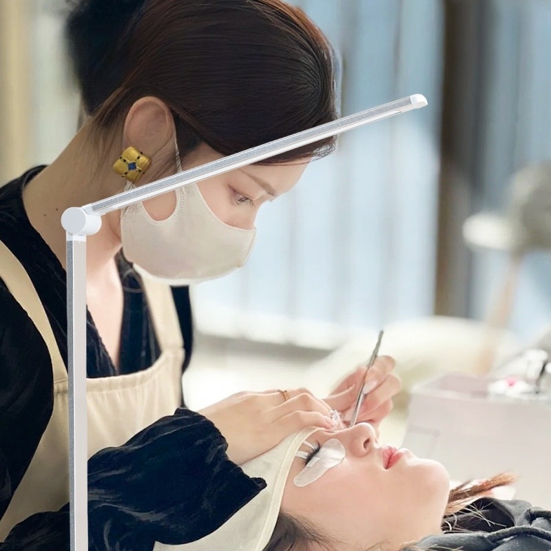 속눈썹 연장 접이식 전문 탁상형 LED 미용조명 밝기조절 눈보호 반영구 네일 타투제거 - 상세 이미지 3