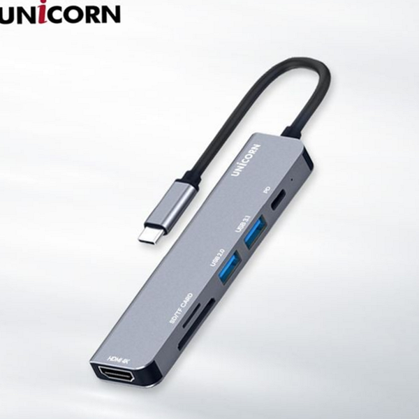 6in1 c 타입 멀티 허브 데이터 usb 멀티 허브 노트북 - 상세 이미지 2