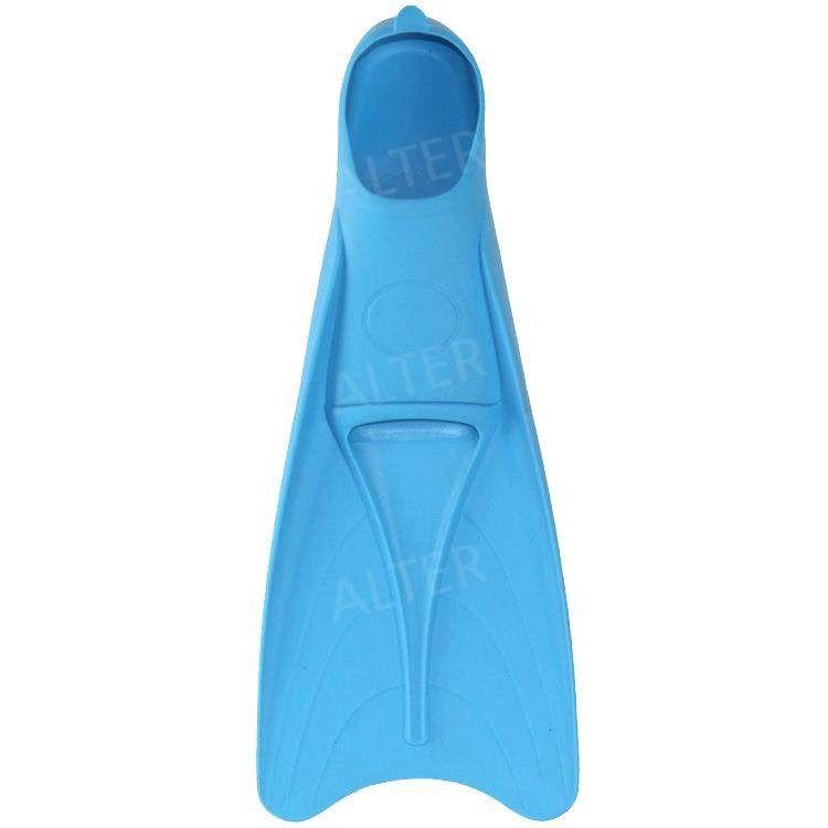 생고무오리발 숏핀 다이빙 물놀이 해녀 물갈퀴 스노쿨링 블랙 4XS - 상세 이미지 3