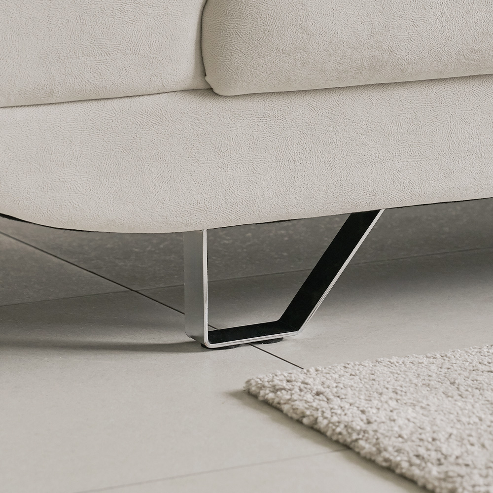 [BEST](쿠션선물)몬스터 아쿠아텍스 기능성 패브릭 이지클린 소파 스툴 Event, 민트블루, 4인용