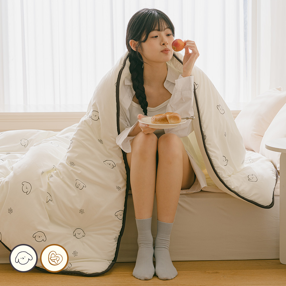 [네이버단독 신상특가] 바자르 폼포밍 소프트워싱 먼지없는 사계절 차렵이불 SS