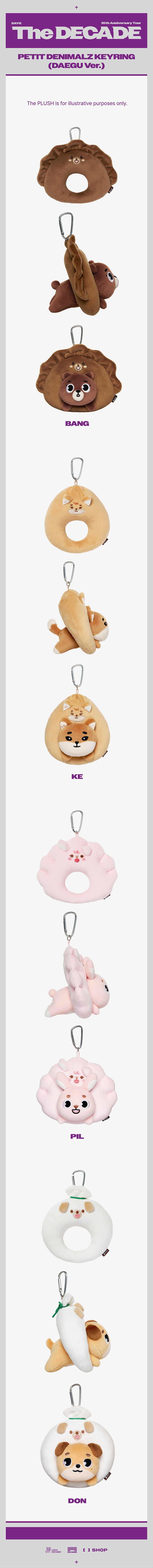 DENIMALZ Petit Keyring — DAY6