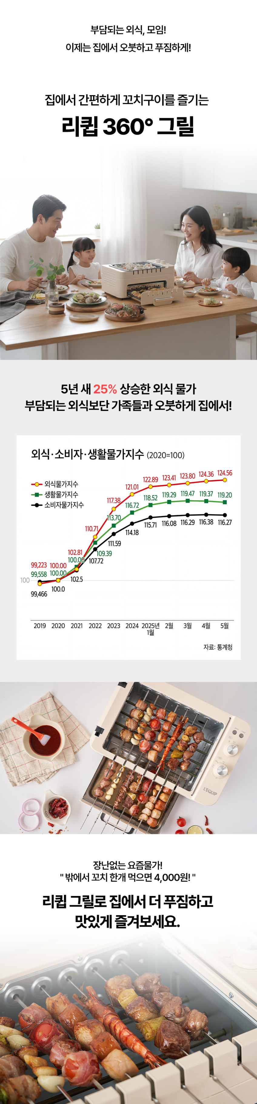 리큅 전기 그릴 LGR-MC1001 야키토리 츠쿠네 양꼬치 기계 구이 국물요리 바베큐 판매처 상세 정보 이미지 3