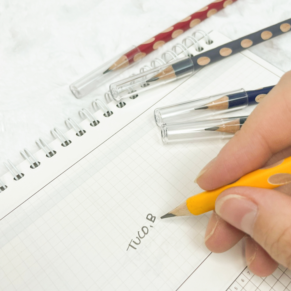 투코비 고투명 연필캡 기본형 6P 10개입 이미지 3