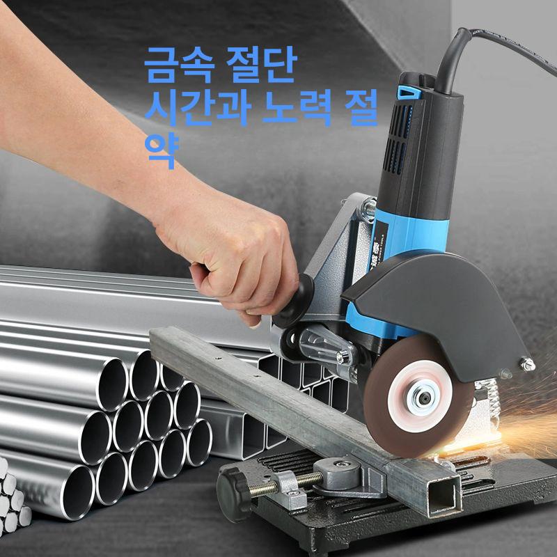 슬라이딩 그라인더 스탠드 톱 선반 지지대 각도 절단기 철판 철판베이스 - 상세 이미지 4