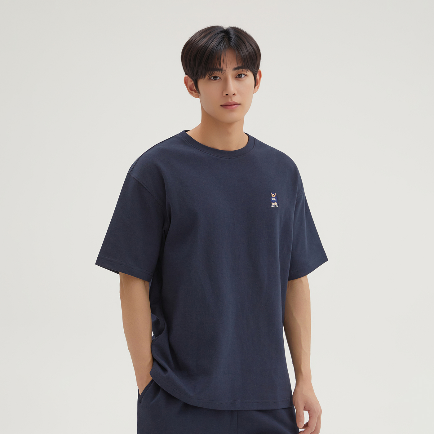 네이버 스파오 소프트코튼 반팔티 SPRPG25C51