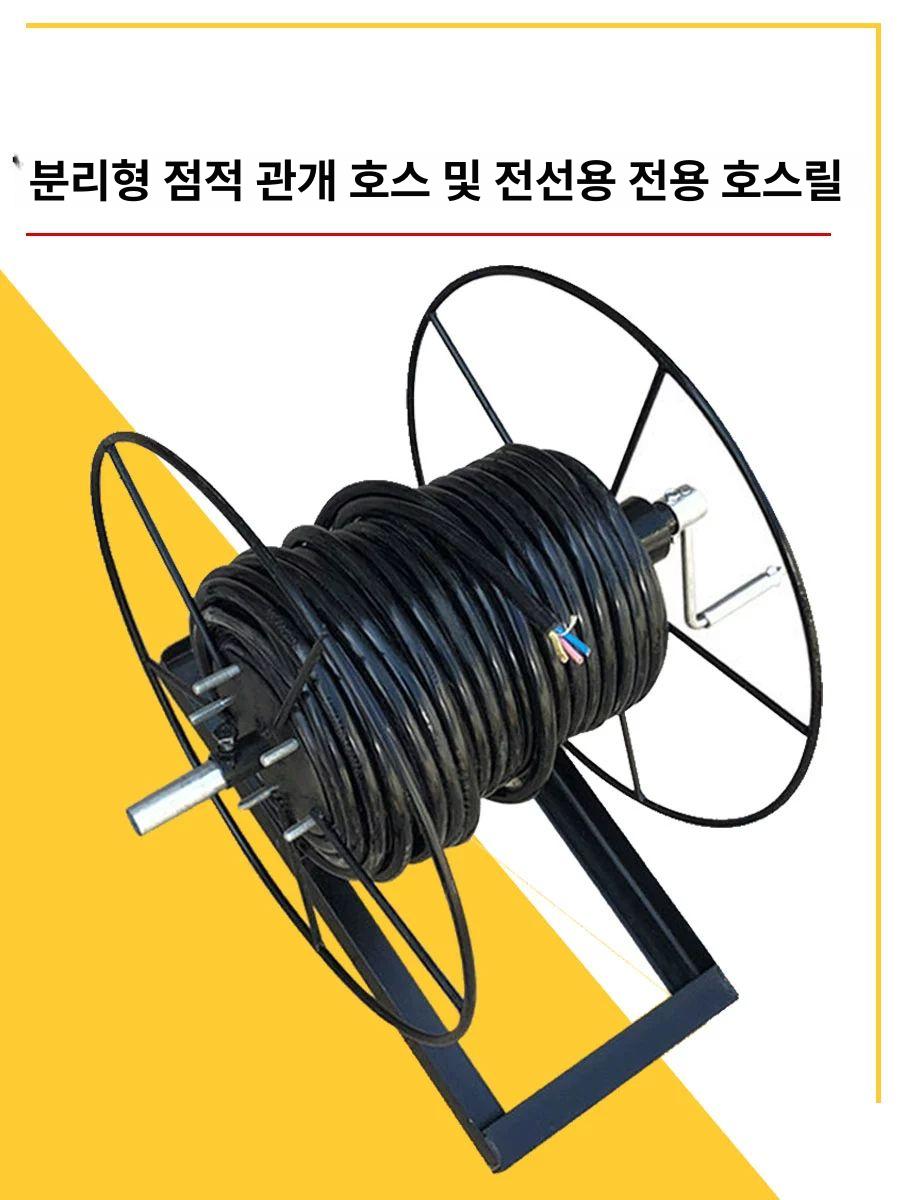 농업용 무동력 자동 폐비닐 회숙기기 수거기 롤러 지하수 관개 잠수정 수격 수중펌프 더블 - 상세 이미지 5