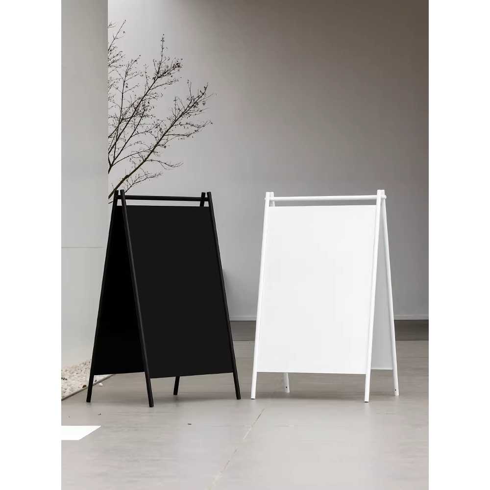 카페 입간판 스탠드형 입구 상품 안내판 광고 제작 1m화이트 53.5x79.5cm - 상세 이미지 3