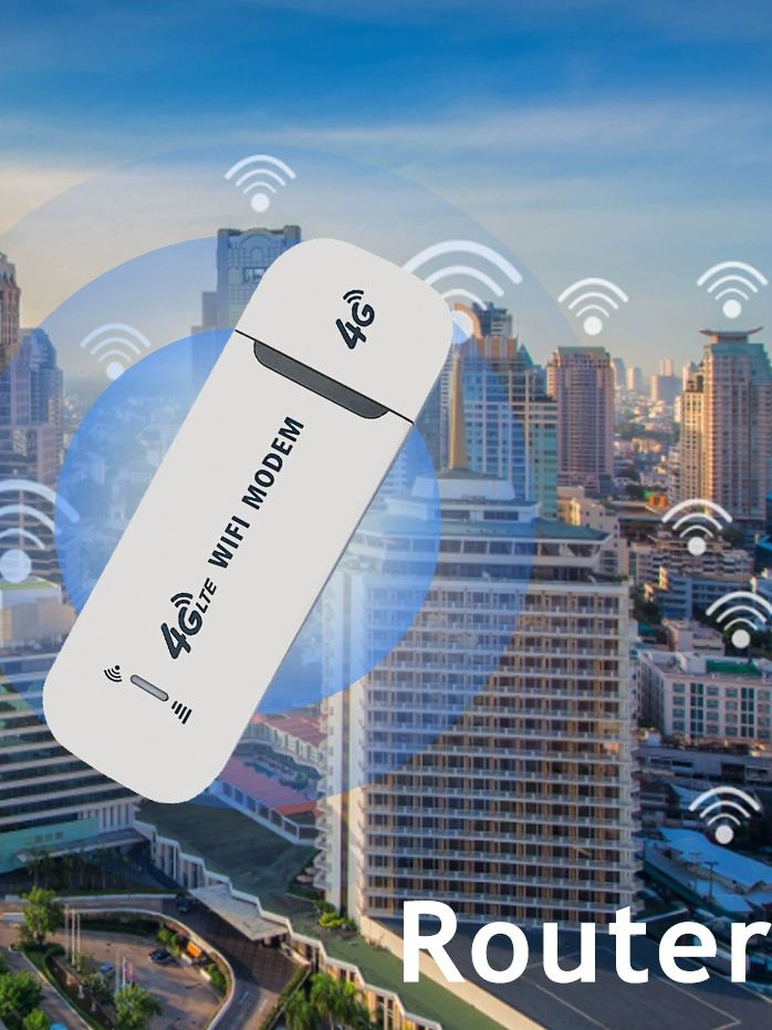 휴대용 와이파이 동글 포켓 USB 미니 모뎀 노트북용 화이트 - 상세 이미지 5