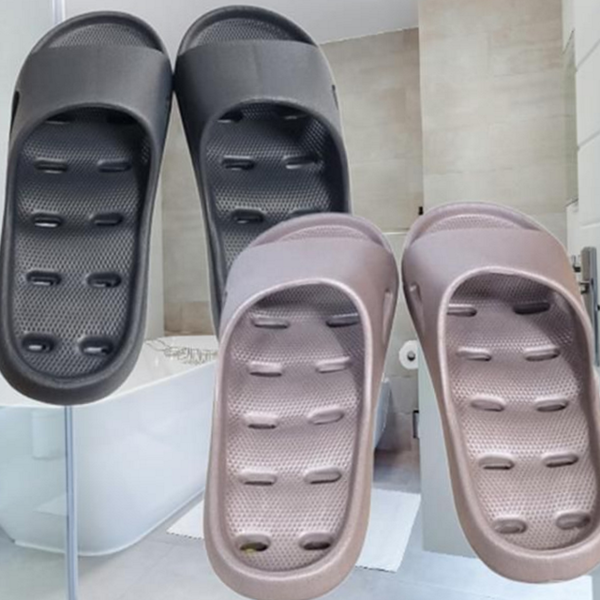 왕발 빅사이즈 욕실화 물빠짐 미끄럼 방지 욕실화 남성 실내 - 상품 이미지