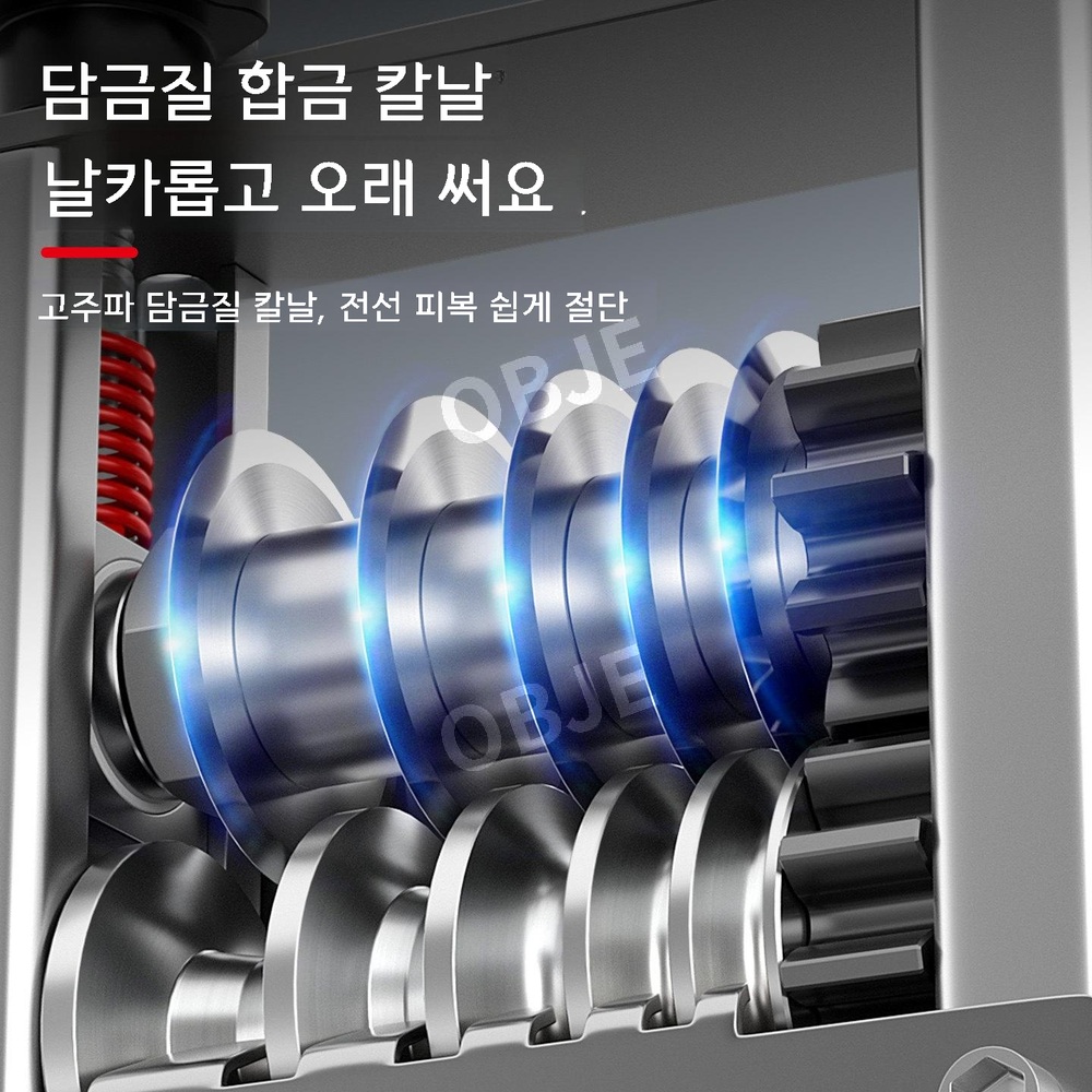 자동 전선탈피기 6홀 와이어 스트리퍼 케이블 산업용 피복제거 탈피기 - 상세 이미지 4