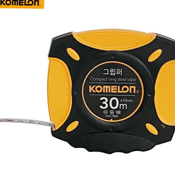 30미터 스틸 줄자 크랭크 롱 줄자 산업용 측정용 강철 휴대용 - 상품 이미지