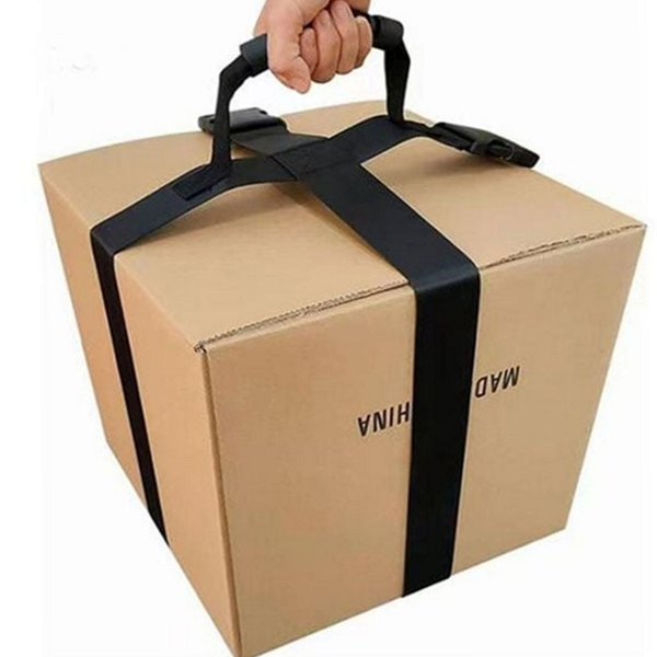 포터블 포장 운반 스트랩 짐운반 박스 운반 밴드 조절형 손잡이 - 상품 이미지