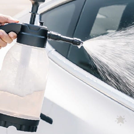 차량 세차 수동 거품 분사기 압축 분무기 스노우 폼건 버블 미스트 노즐 화분