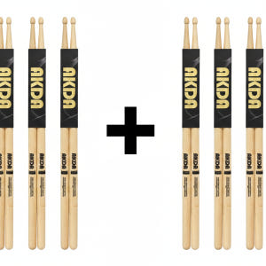 AKDA 5A 메이플 드럼스틱 세트 드럼채 3+3 총 6세트 실사용 후기 | 효과 있을까? - 상품 이미지 1