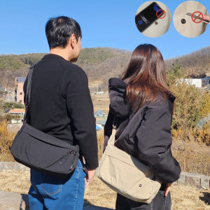 BOBO 크로스백 유럽여행용 도난방지 가방 RFID차단 방검 소매치기방지... 솔직 후기 | 실사용자 리뷰 분석 - 상품 이미지 1