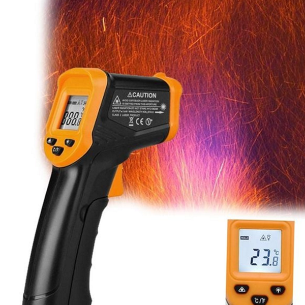 고성능 비접촉 온도계 산업용 디지털 온도계 적외선 조리용 휴대용 측정