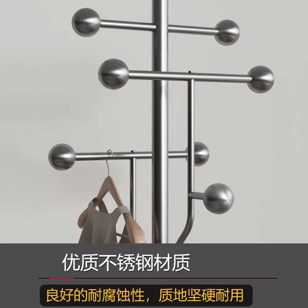 스테인레스 옷걸이 바지 철제 면티 금속 논슬립 자켓 엘레강스 실버 - 상세 이미지 2