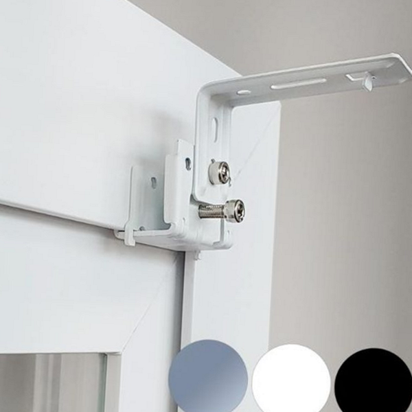 원룸 무타공 커튼 브라켓 걸이 못없이 커튼 설치 창문 지지대