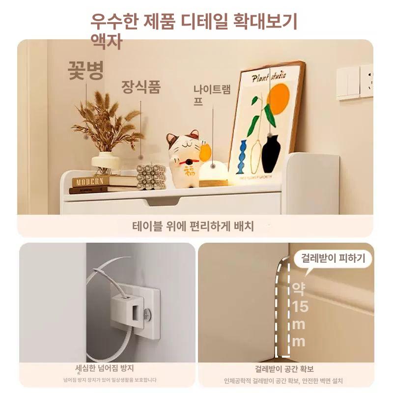 초슬림 신발장 틈새 신발정리 자취방 수납장 얇은 정리대 현관 좁은 옷걸이 이미지 6