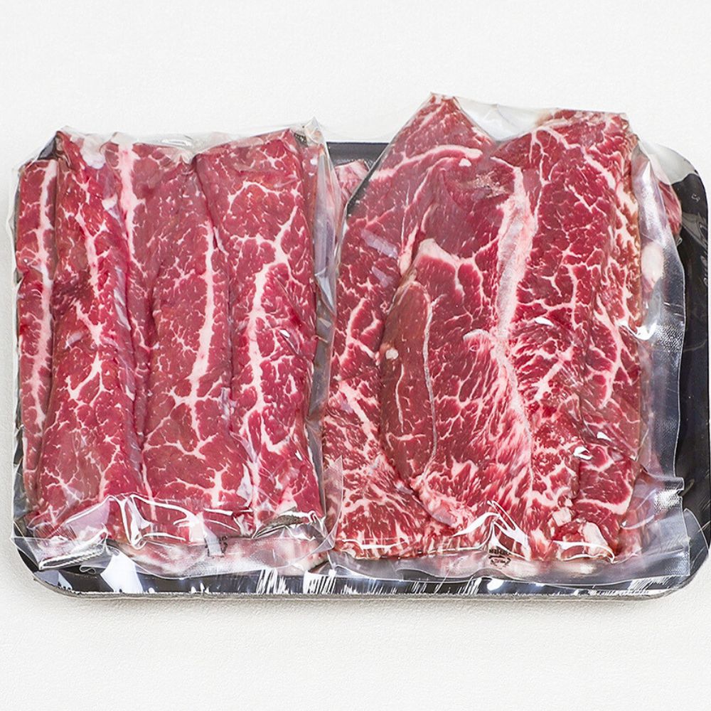 한우 명절준비 세트 1등급 마장동 명품 구이용 소고기 1kg 등심 채끝 안심 갈비 - 상세 이미지 4